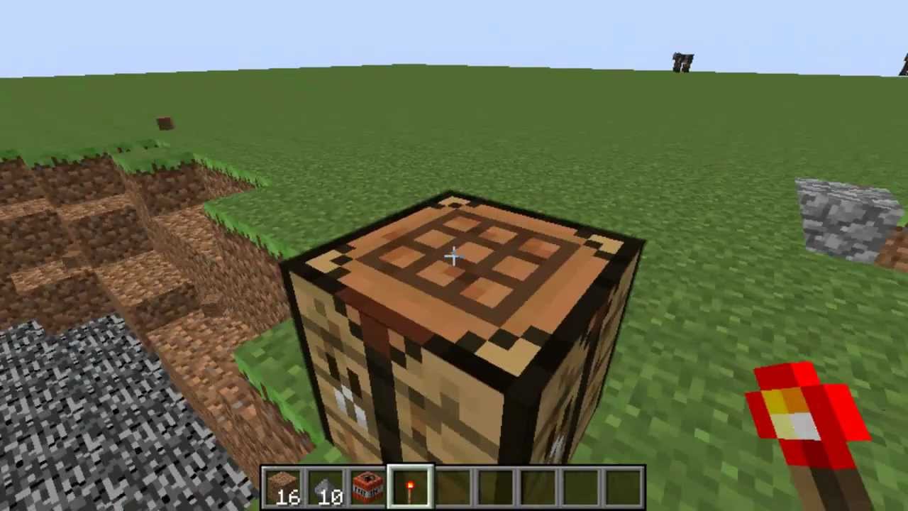 Minecraft: How to Craft TNT - Minecraft 1.3.1 - YouTube