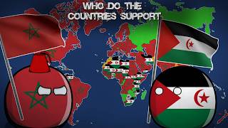 WHO DO THE COUNTRIES SUPPORT? Morocco or Western Sahara?  Alternative Mapping P79