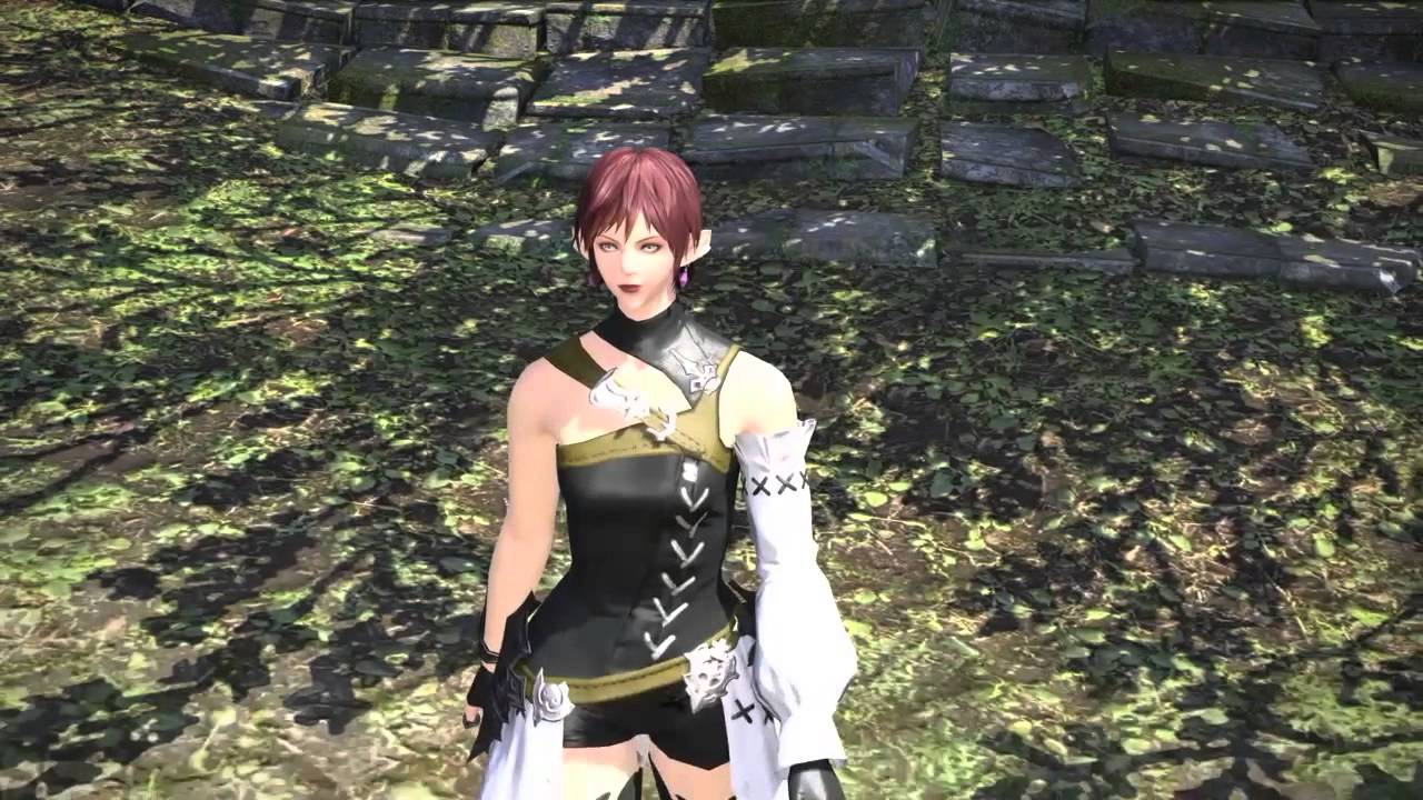 Final Fantasy XIV ARR Warrior of Light / Legacy Char. intro - YouTube