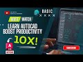 📐 AUTOCAD 2D BASIC CLASS (ALL TOOL RELATED TO INTERIOR DESIGN FIELD)