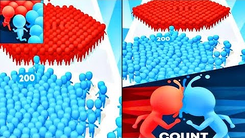 Count masters - all levels gameplay | walkthrough android iOS | part 1 | new update