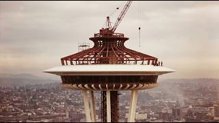 The Machines That Built the Space Needle in 400 Days 1962