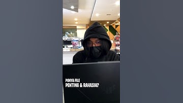 Cara kunci File Rahasia di Windows #tips #tipsandtricks #windows