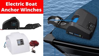 Top 5 Best Electric Boats Anchor Winch | Boat gadget review 🔥🔥