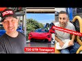 720 GTR Loaded for Transport… Raymond Stuffs his Ferrari?? Damon Real Talk.
