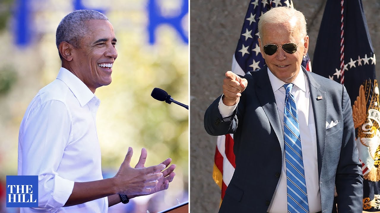'We're Making Progress': Obama Promotes President Biden's Build Back ...
