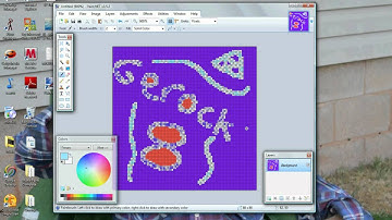 How to make a youtube icon with paint.net!