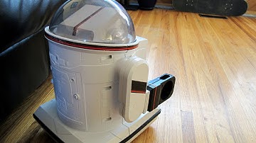 Hacked Omnibot Robot Watching TV