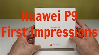 Huawei P9 - First Impressions (Mystic Silver)