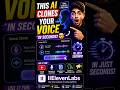 This AI can Clone your voice  #aishorts #ai