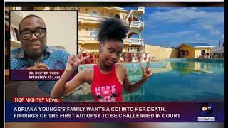 ADRIANA YOUNGE’S FAMILY WANTS A COI INTO HER DEATH,FINDINGS OF THE FIRST AUTOPSY TO BE CHALLENGED...