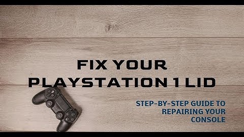 How to fix a sticky/stuck lid open button on the original playstation! Sony Playstation 1