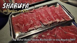 Shabuya - Top Rated All-You-Can-Eat Shabu Shabu Restaurant - Los Angeles CA | Food Tour