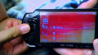 Como Poner Flashear El PSP Hackeado Con  chickhen Funciona 2012!