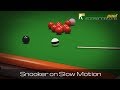 Snooker basic shots on slow motion  shooterspool billiards simulation