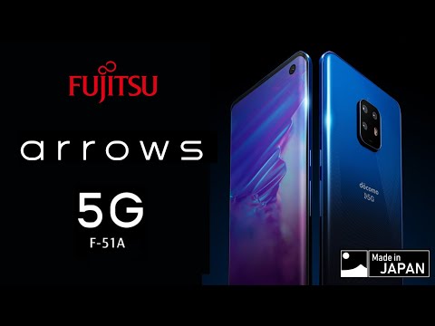 FUJITSU ARROWS 5G F-51A Promo