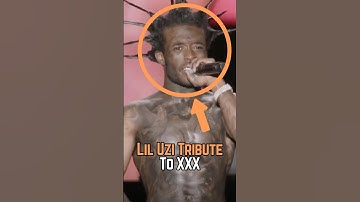 Lil Uzi’s Tribute To XXX 🔥