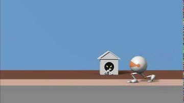 Sneak walk cycle, blender 3d