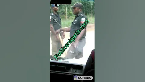 EXCLUSIVE: Nigerian Police Officer Caught On Camera Extorting Motorists
