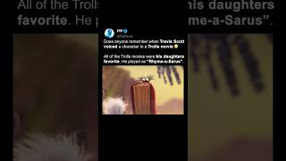 Travis Scott Brings Rhyme-a-Sarus To Life In Trolls Movie
