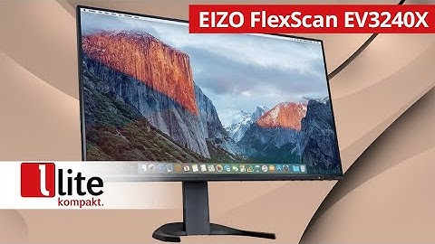 EIZO FlexScan EV3240X - 4K-Office-Monitor mit USC-Power_Delivery mit höchstem Ergonomie-Anspruch