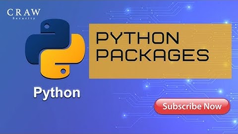 Python Packages - Python Training | Python Programming for Beginners Video Tutorial #pythonpackage