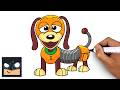 How to Draw Slinky Dog | Toy Story