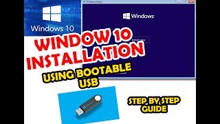 How to Install Windows 10 using Bootable USB - Tagalog Version