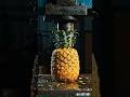 Hydraulic press vs Pineapple 🍍 #blender #blender3d #asmr