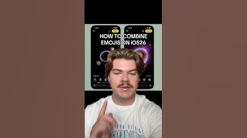 COMBINING EMOJIS TUTORIAL ON iOS26?!😱📱#apple #emoji #ios26 #tutorial #iphone #iphone17