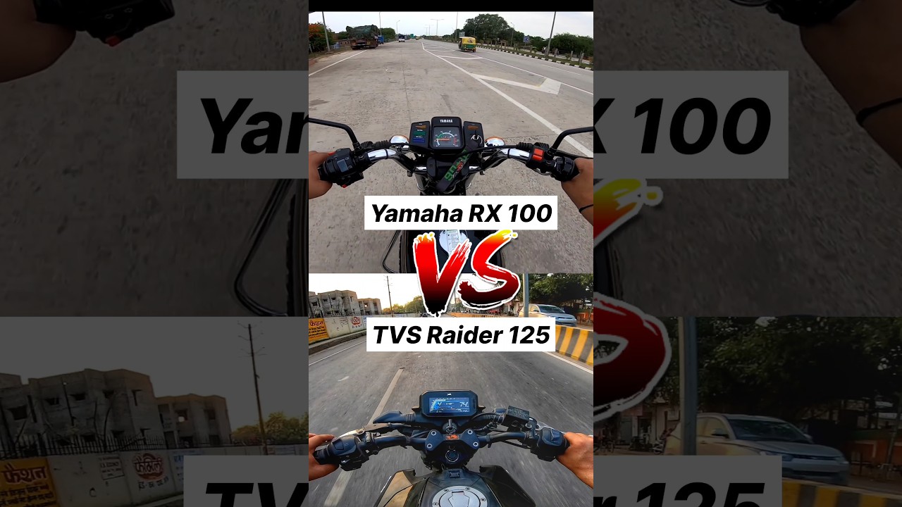 2 Stroke VS 4 Stroke Engine 🔥 Rx 100 vs Raider 125