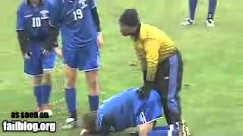 Soccer Flip Throw Fail!