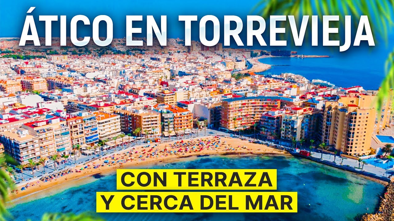 Ático moderno en Torrevieja cerca de la playa – ideal para vivir o invertir