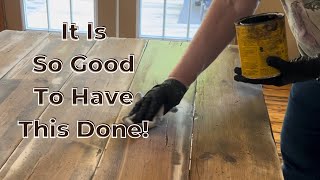 Addressing the Sticky Finish on My Tables