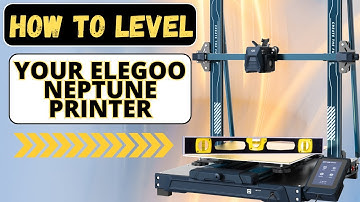 Elegoo Neptune 3 Bed Leveling