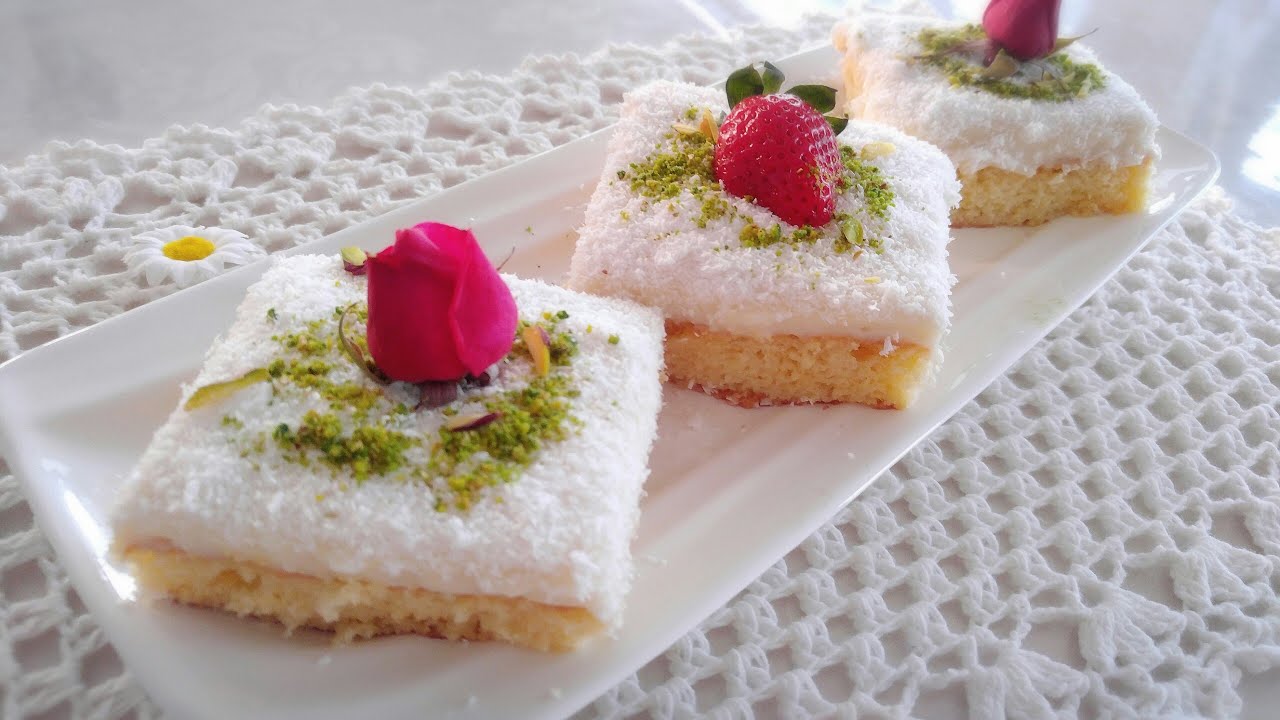 كيكة العروس التركية خفيفة وجد رائعة 🌹🌹🌹