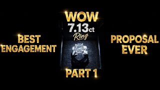 Best Proposal EVER With HUGE 7.13ct Ring!!! Will Make You Cry!!! 😭💍