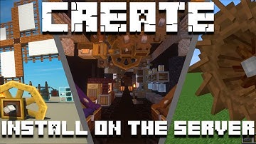 How to install Create Mod for Minecraft 1.17 Server (Scalacube hosting)