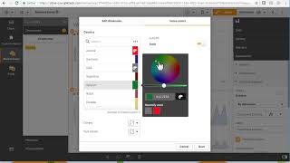 Qlik Sense - Using Custom Persistent Colors