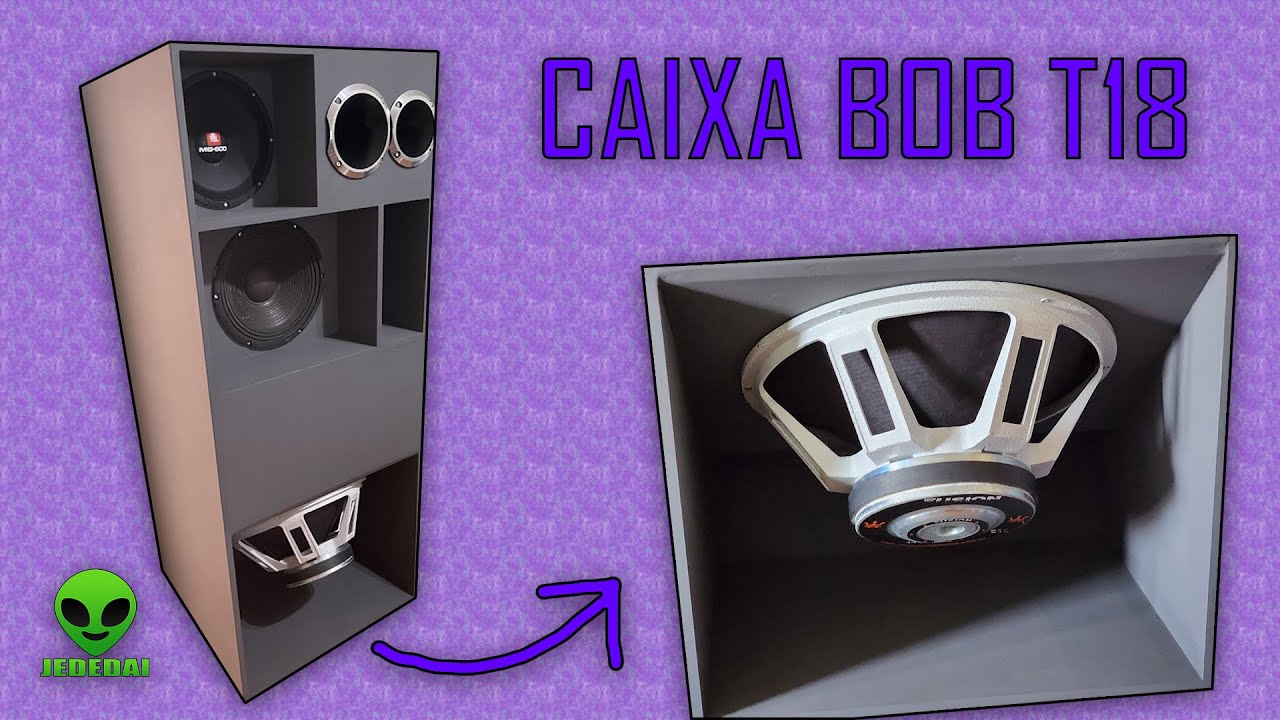 Caixa BOB T18 terror da vizinhança!!