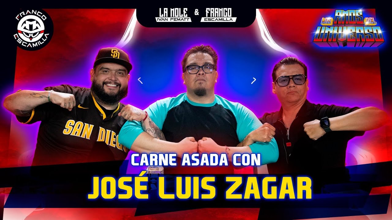 Los Amos del Universo.- Carne asada con José Luis Zagar