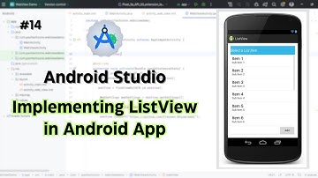 ListView in Android Studio | Beginner