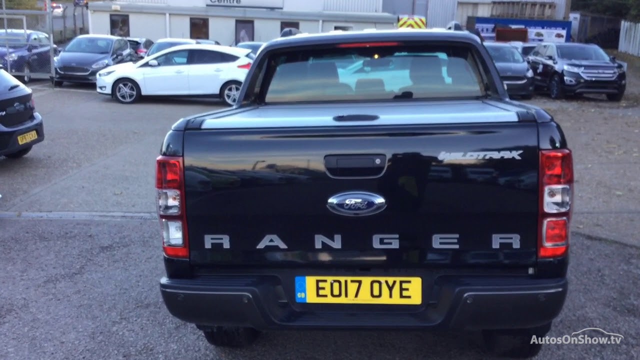 FORD RANGER WILDTRAK 4X4 DCB TDCI BLACK 2017