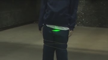 Police see demonstration of new non-lethal restraint system