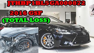 JTHBP1BL5GA000872 - 2016 GS-F - EEN DIEPERE DUIK (AFLEVERING 0136)