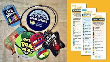 Virginia Beach Public Library Summer Reading Challenge 2023 Promo