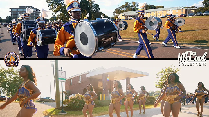 Marching In - Alcorn State Marching Marching Band and Golden Girls 2019 | vs MVSU [4K]