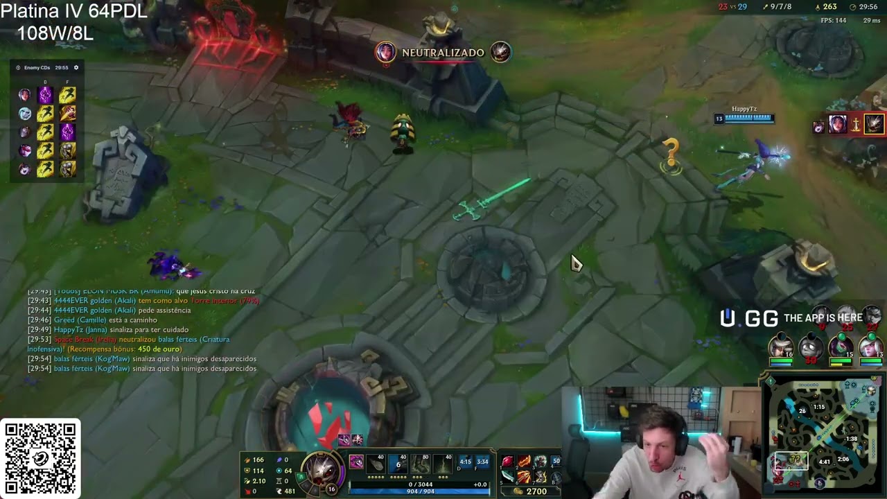 KLAUS TILTADO NO OURO 