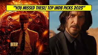 Top 5 Must-Watch Movies of 2023 (According to IMDb Ratings!)