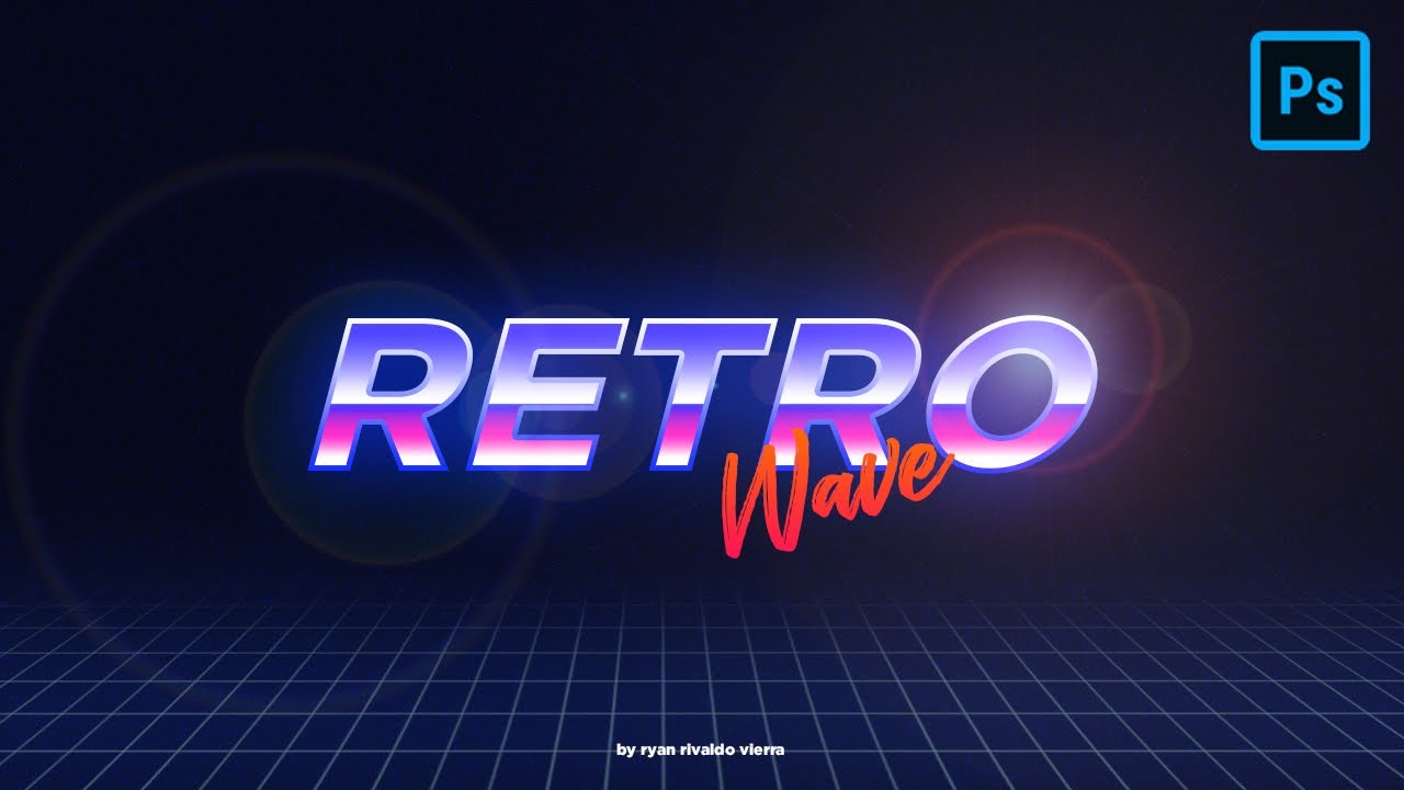 Retro Design Tutorial Tutorial How to Create Retro design easily in Photoshop - YouTube